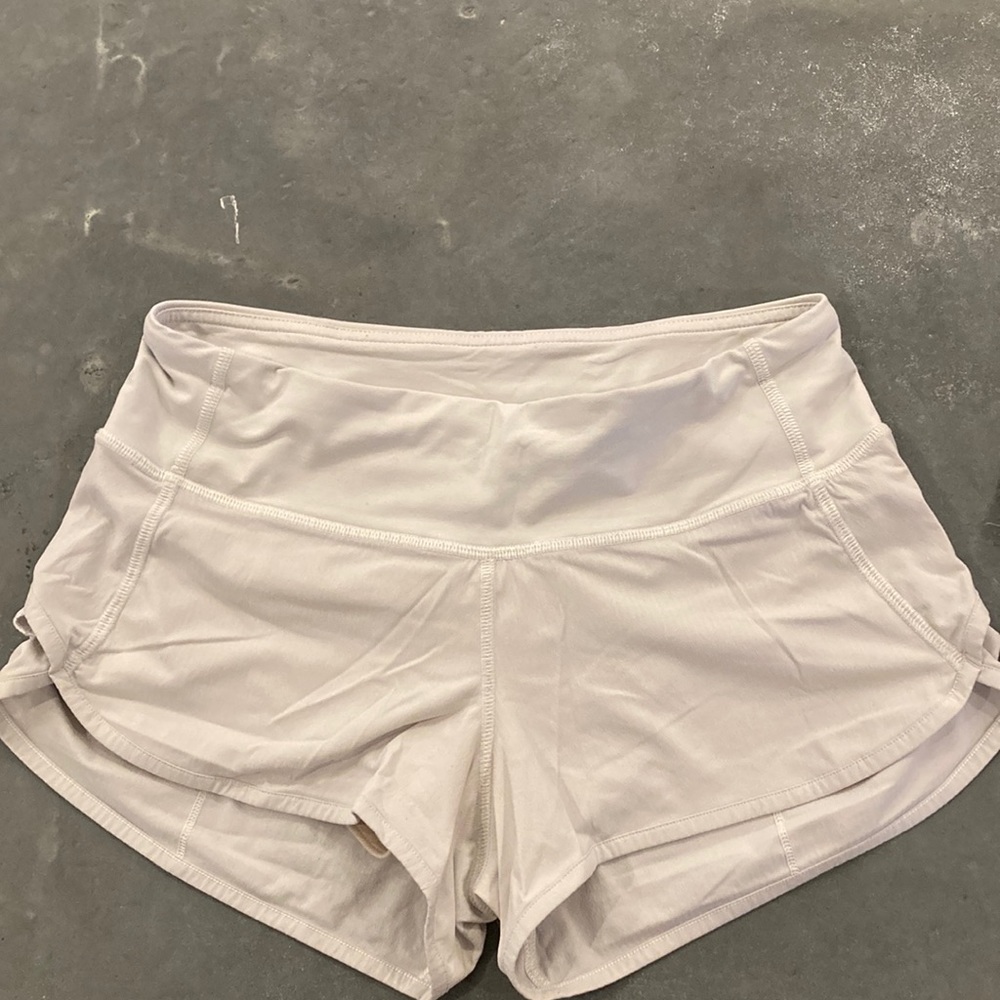Lululemon white shorts size 2